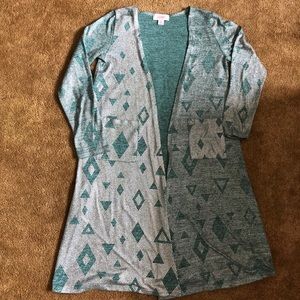 LulaRoe Sariah Cardigan girls 12